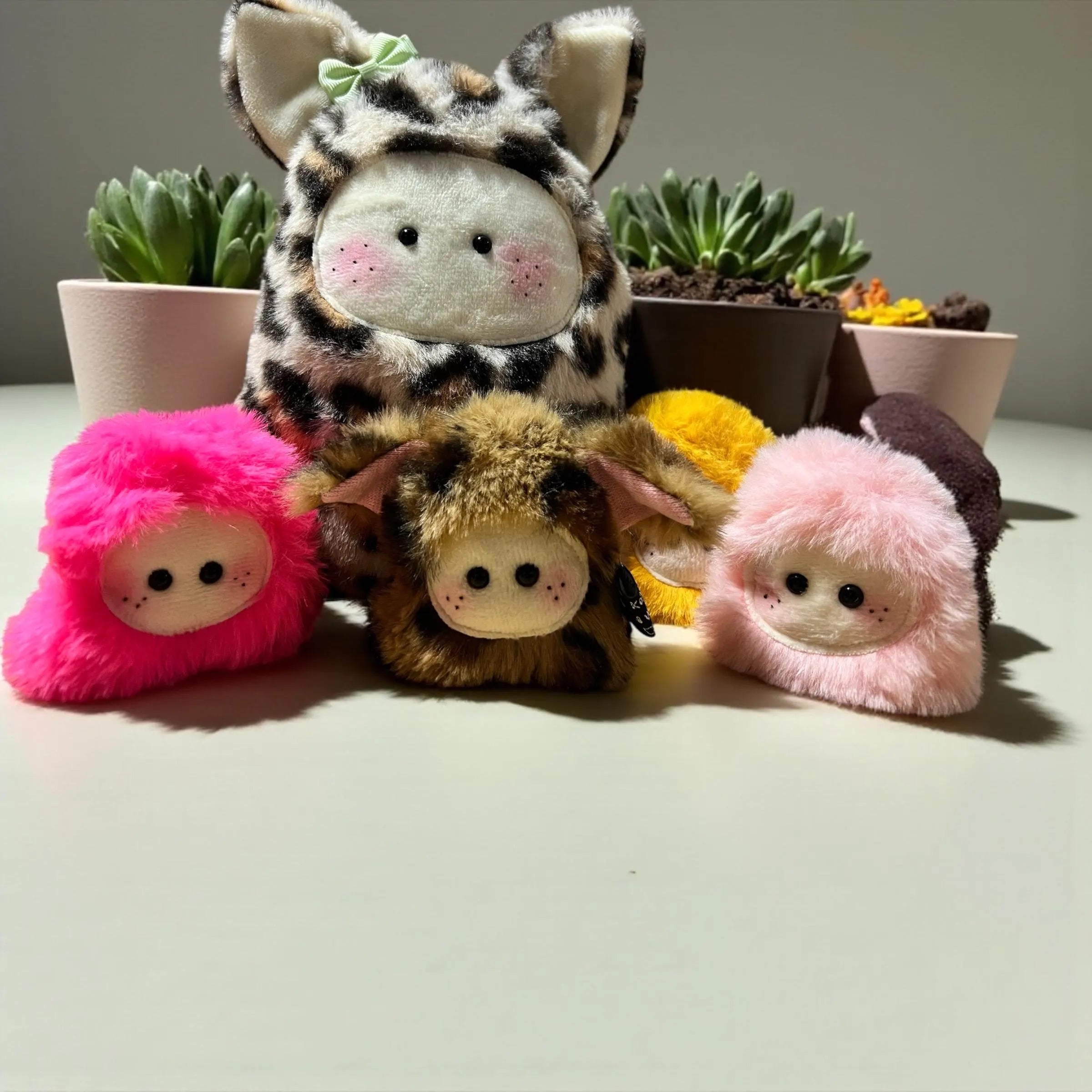 Mutmacher Monster® -  sensorisches Stofftier gegen Angst,Schule Geschenk, handgemacht, Trostmonster, Glücksbringer für Kinder|Anti Stress