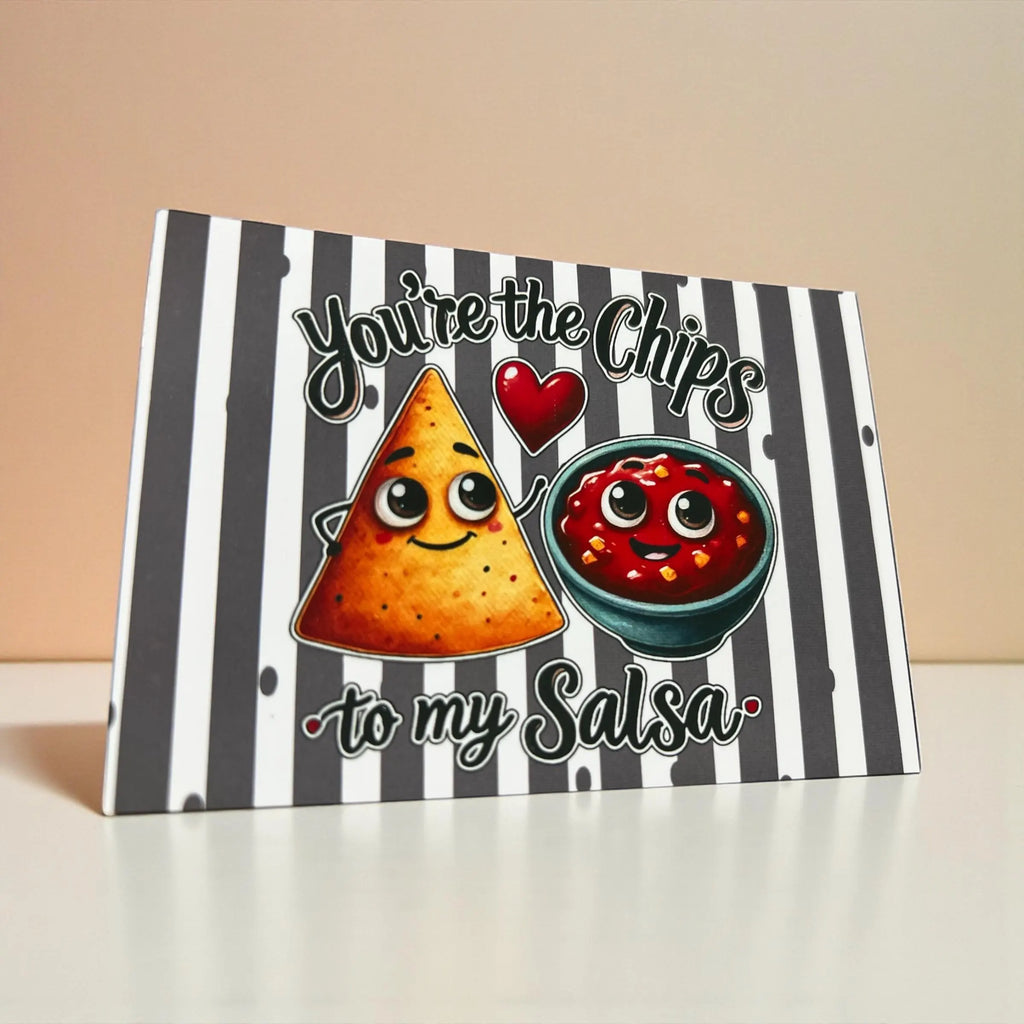 Valentinstag Geschenk – Chip und Salsa |Plüschanhänger | witziges Paar | 2er-Set | handgemacht