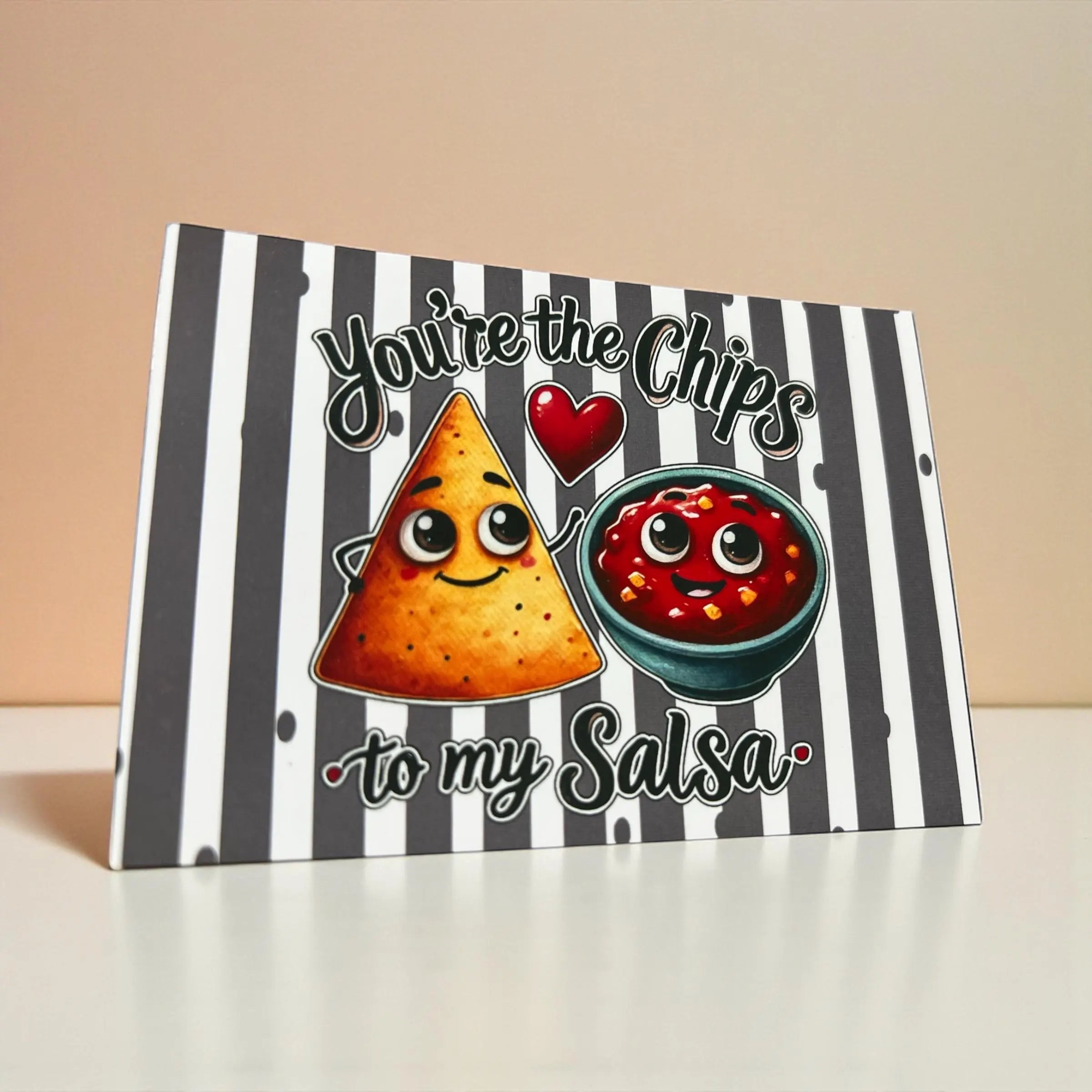 Valentinstag Geschenk – Chip und Salsa |Plüschanhänger | witziges Paar | 2er-Set | handgemacht